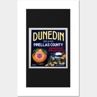 Dunedin Florida fruit label Posters and Art